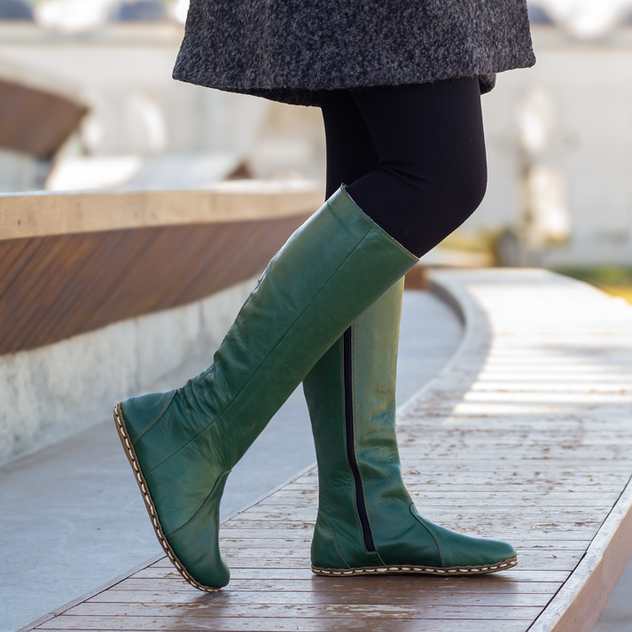 Women's Handmade Barefoot Long Boots