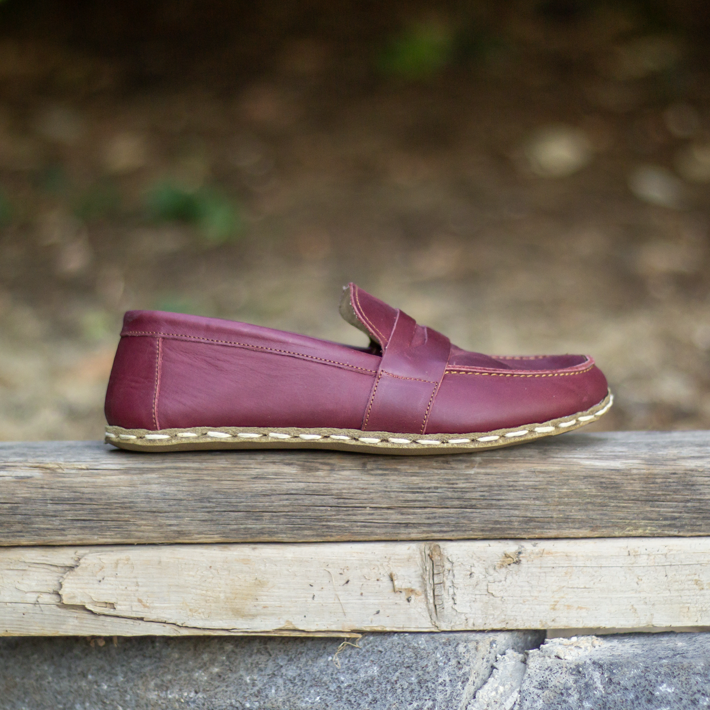 Earthing Barefoot Shoes Crazy Burgundy Women's