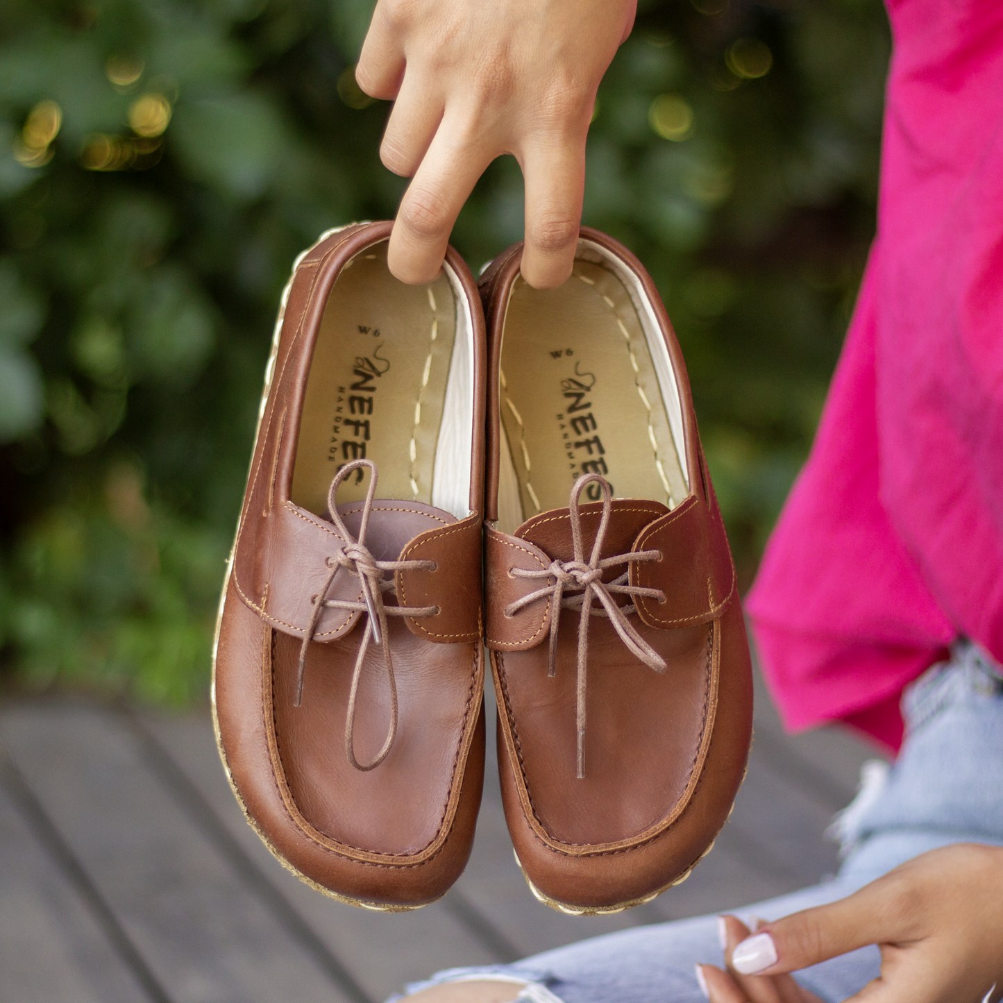 Earthing Barefoot Shoes Crazy New Brown Women's