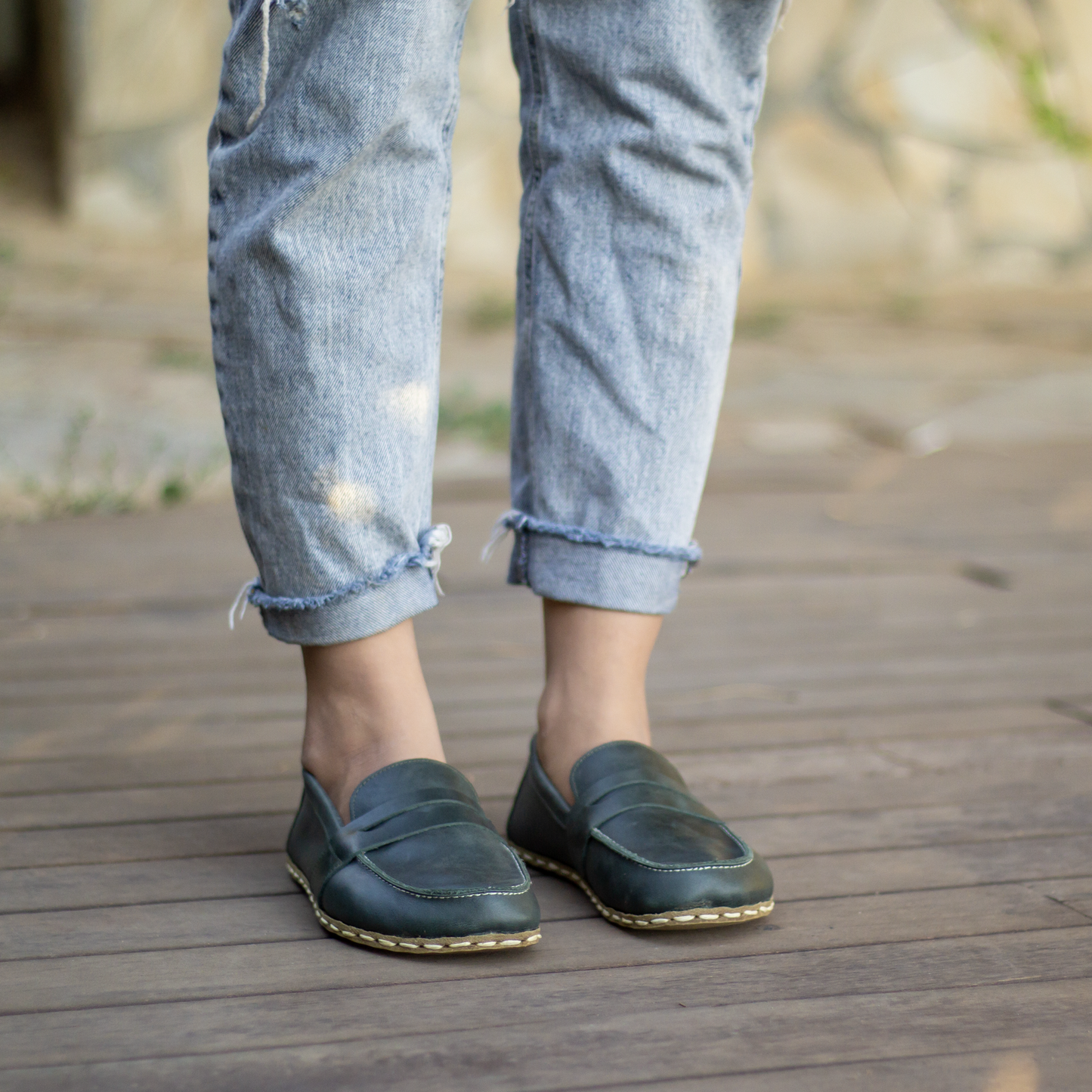 Earthing Barefoot Shoes Toledo Green Women's