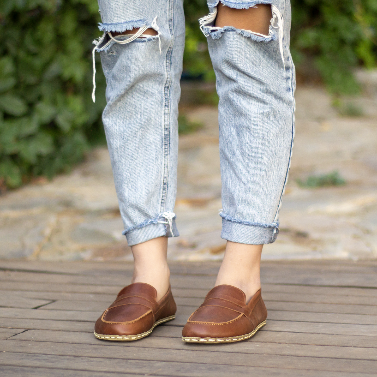 Earthing Barefoot Shoes Crazy New Brown Women's