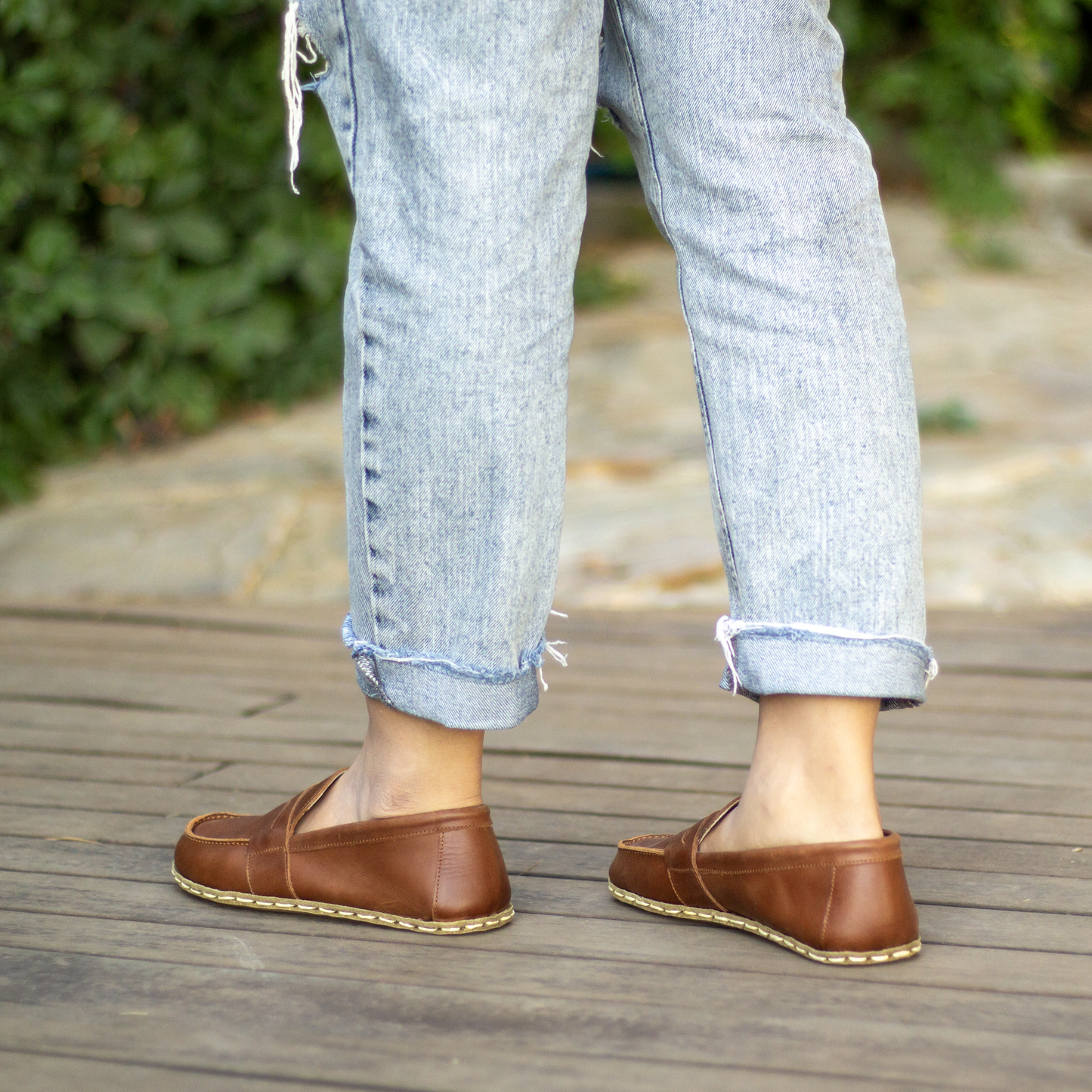 Earthing Barefoot Shoes Crazy New Brown Women's