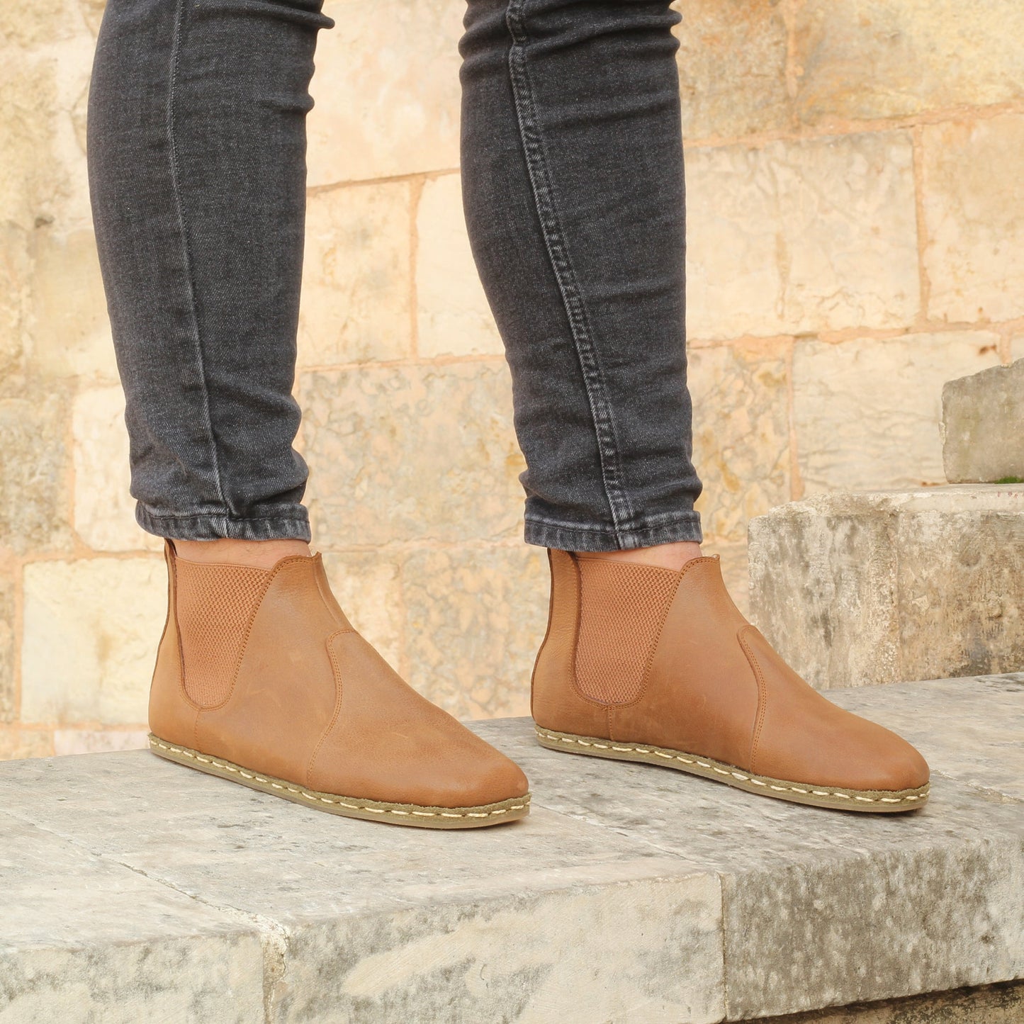 Men Chelsea Boot Matte Brown