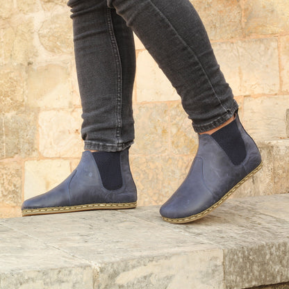 Men Chelsea Boot Navy Blue