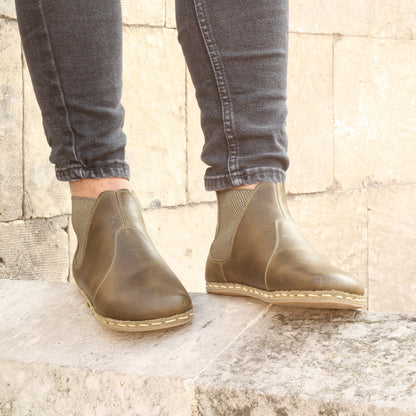 Men Chelsea Boot Military Green