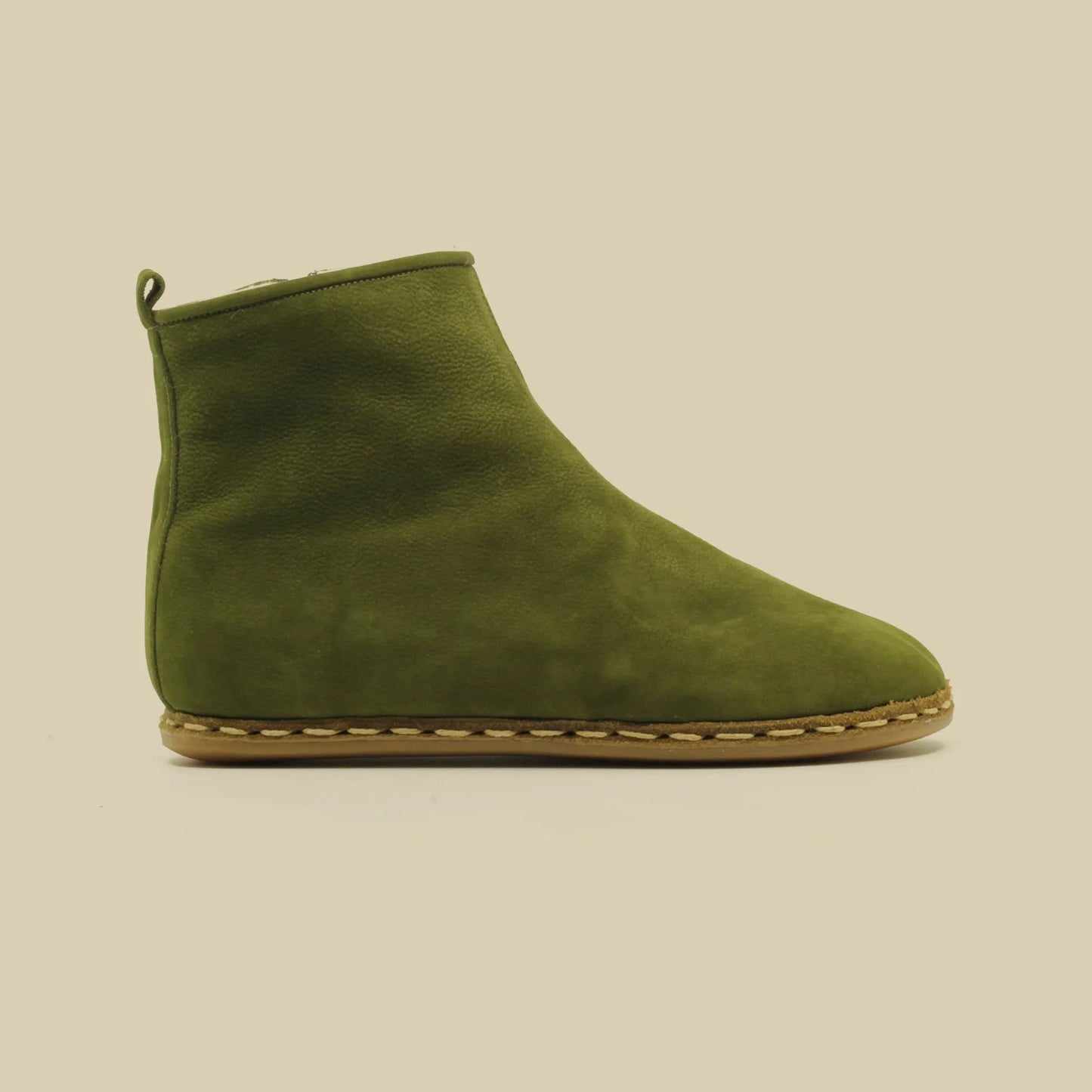 Ankle Barefoot Boots for Women Green