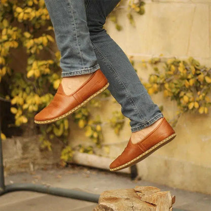 Men's Barefoot Shoes Antique Brown