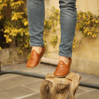 Men's Barefoot Shoes Antique Brown