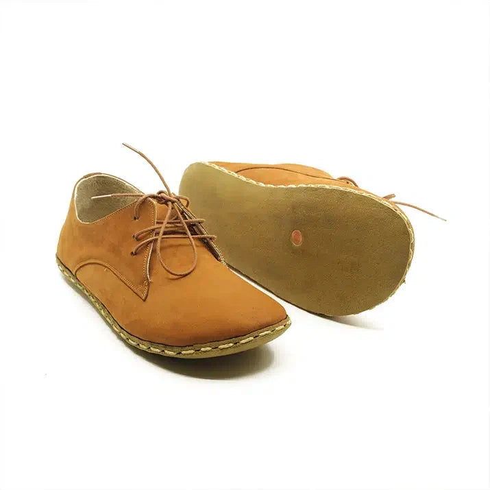 Lace-up Barefoot Men's Shoes Orange