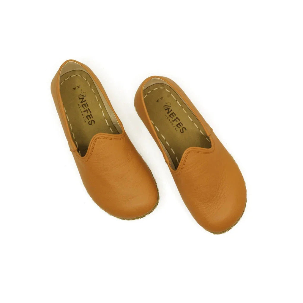 Barefoot Orange Shoes Women's