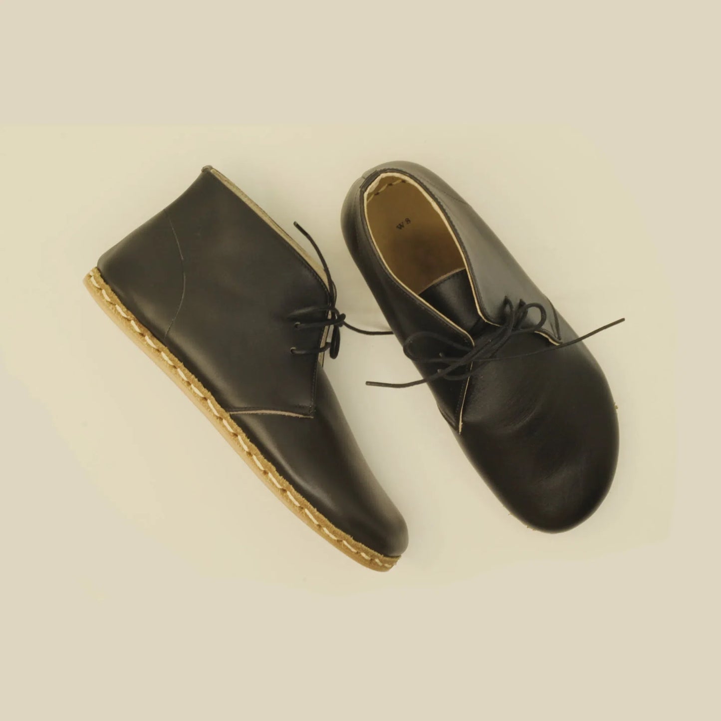 Black Oxford Boots Women's