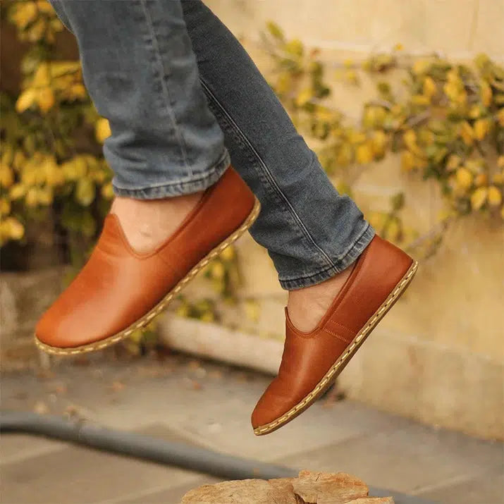 Men's Barefoot Shoes Antique Brown