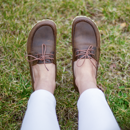 Classic Women's Leather Earthing Barefoot Shoes