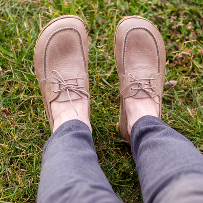 Crazy Vision Men's Leather Earthing Barefoot Shoes