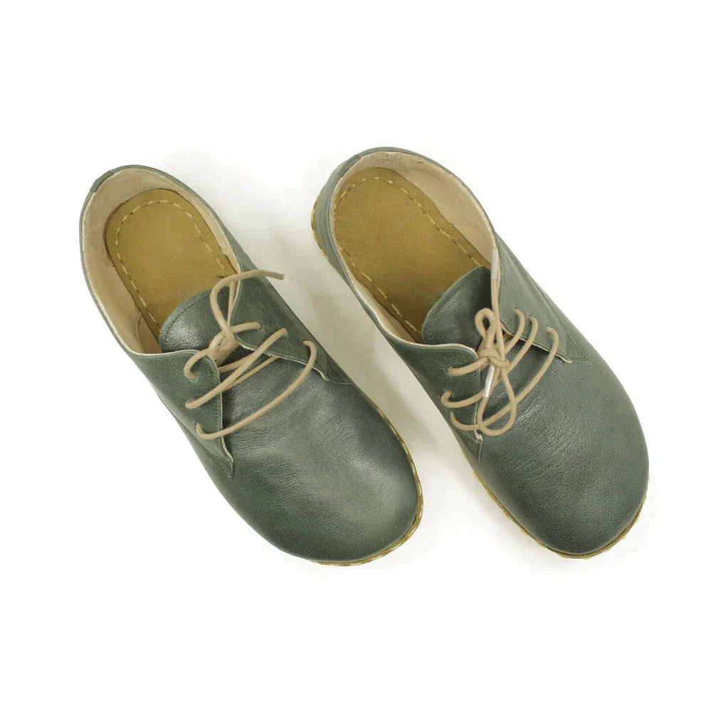 Lace-up Barefoot Men's Shoes Green