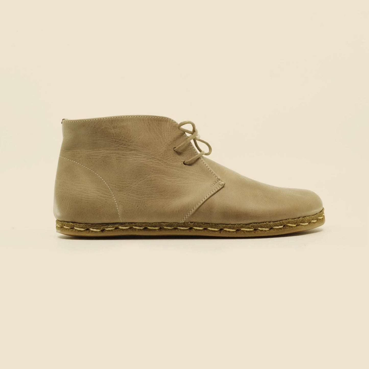 Light Brown Oxford Boots Women's