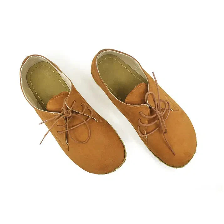 Lace-up Barefoot Men's Shoes Orange