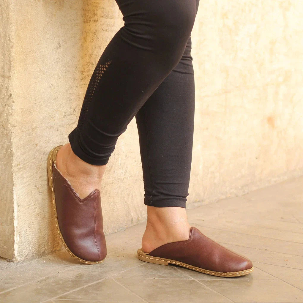 Sheepskin Bitter Brown Women's Slippers