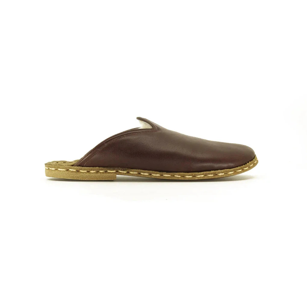 Sheepskin Bitter Brown Women's Slippers