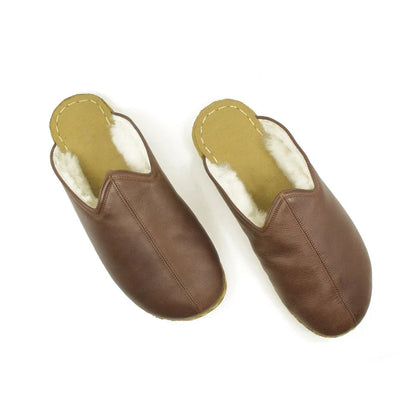 Sheepskin Bitter Brown Women's Slippers