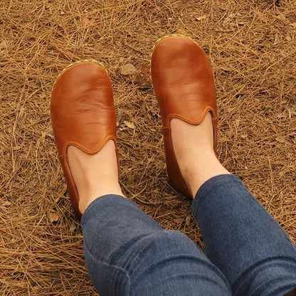 Barefoot Antique Brown Shoes Women's